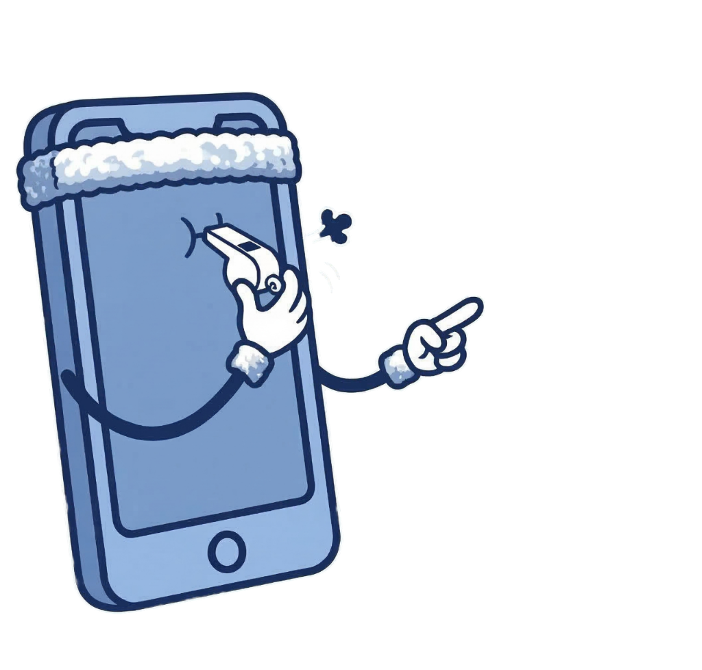 Phone drill sergeant